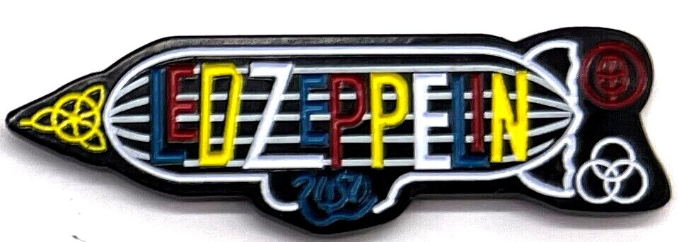 Led Zepplin Music Lapel Hat Pin