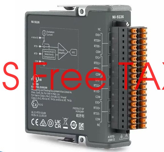 NEW - National Instruments NI 9226 cDAQ Temperature / RTD Input Module