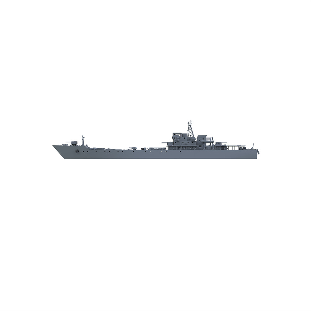 Model Kit 1/2000 China PLAN Yukan Class Landing Ship Tank