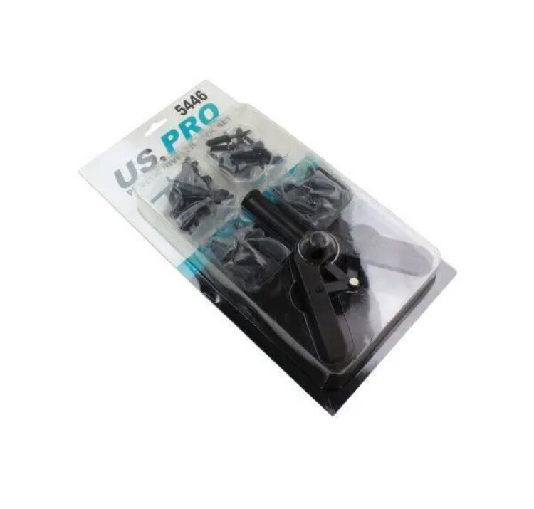 US PRO Tools 41pc Plastic Riveter Tool Set, For Riveting Plastic Rivet NEW 5446