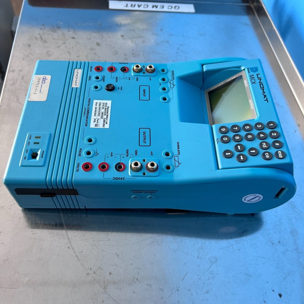 GE DRUCK UNDMAT MCX MULTI-FUNCTION DOCUMENTING CALIBRATOR