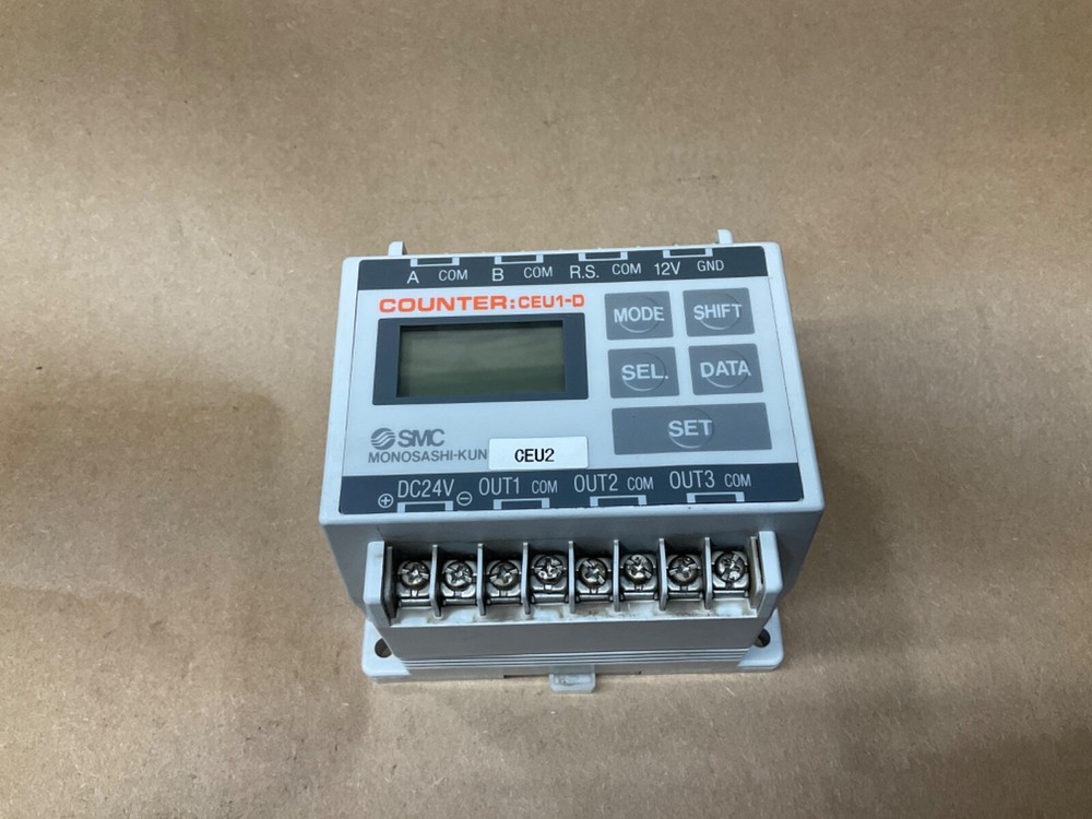 SMC CEU1-D Counter Module #181A37*IAC