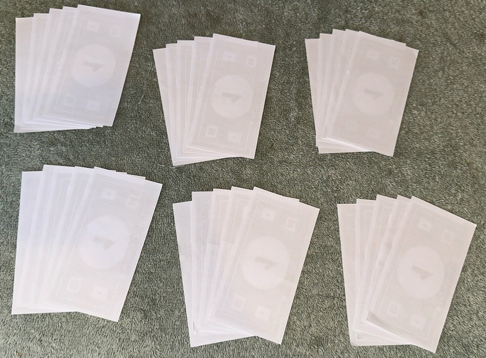 2014 Monopoly Replacement 30 White $1 Bills