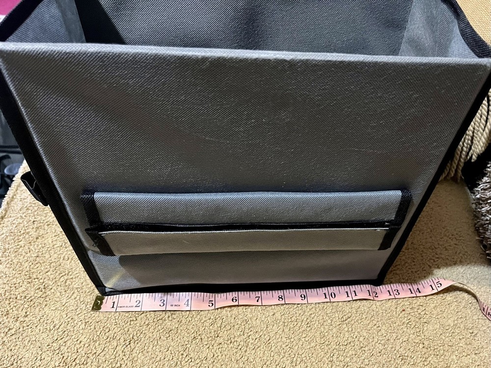 GRAY/BLK STORAGE ORGANIZER CUBBY SET (VARIOUS SIZES) (GREAT FOR RESELLERS)