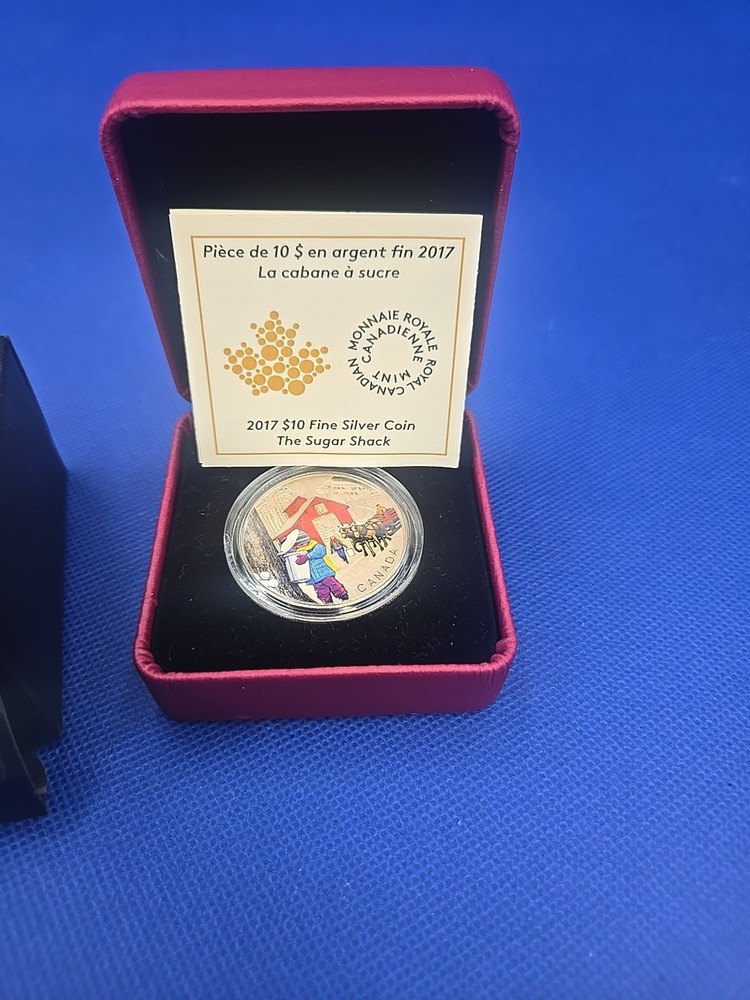 2017 Canada $10 Fine Silver Coin - The Sugar Shack