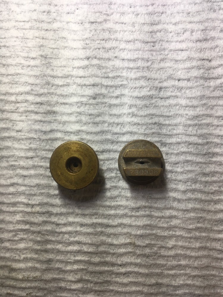 TeeJet TP730308 Flat Fan Spray Tip Brass