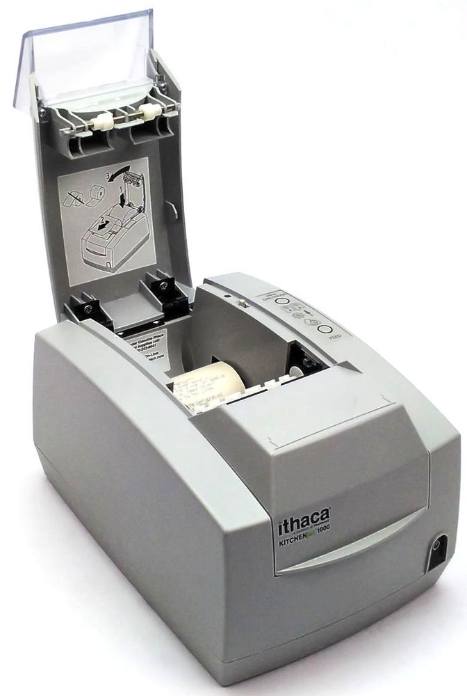 Ithaca KITCHENjet 1000 Inkjet Receipt Printer Autocutter ITH-KJ1-ETH-2-BE