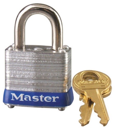 Master Lock 7KA-P605  1-1/8" Laminated Keyed Alike Laminated Padlock
