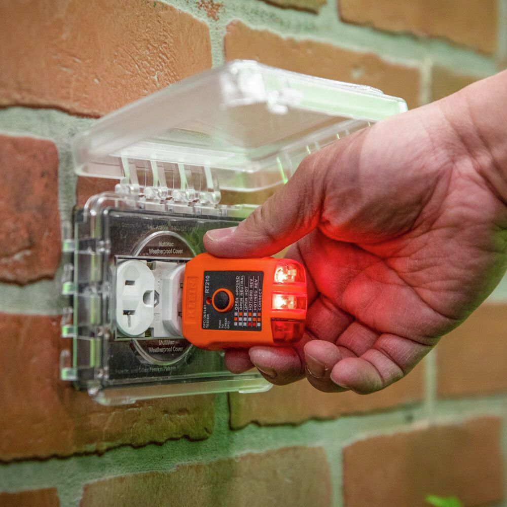 Klein Tools RT210 GFCI Outlet Tester New