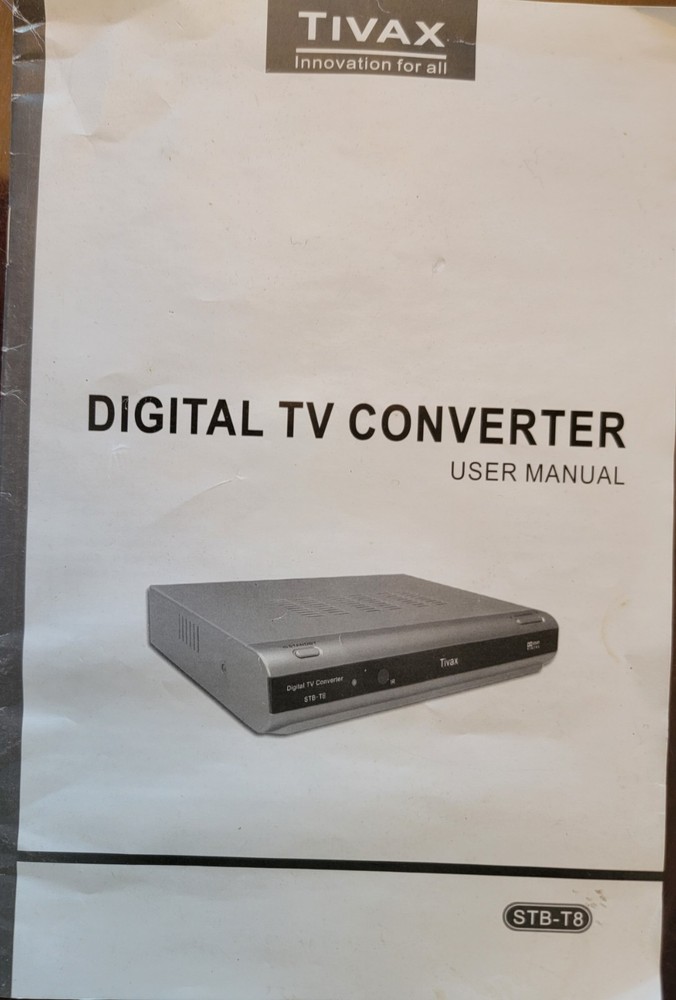 TIVAX Digital TV receiver + Antenna - Full Setup