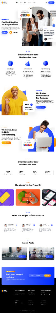 Web Design Business Website Design with Free VPS Web Hosting & Installation