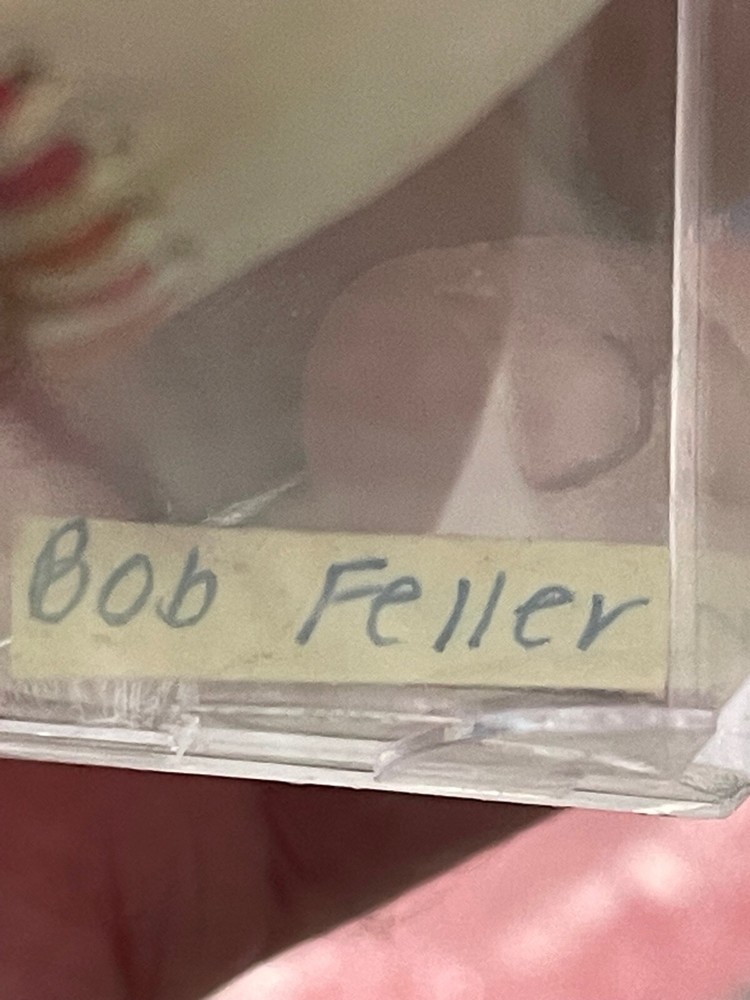 Bob Feller SIGNED AUTOGRAPHED BASEBALL