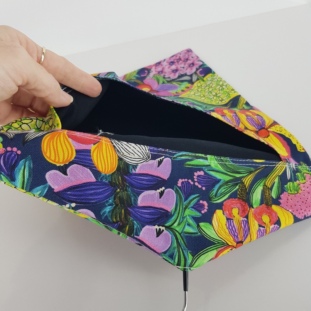 Peg Bag Handmade Bright Multi-Coloured Floral Lined Laundry Clothes Peg Holder