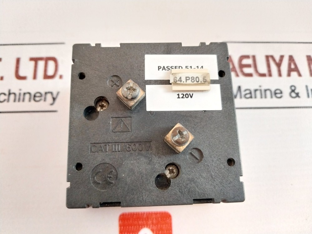 IME 0-600V Analog Voltmeter 120V