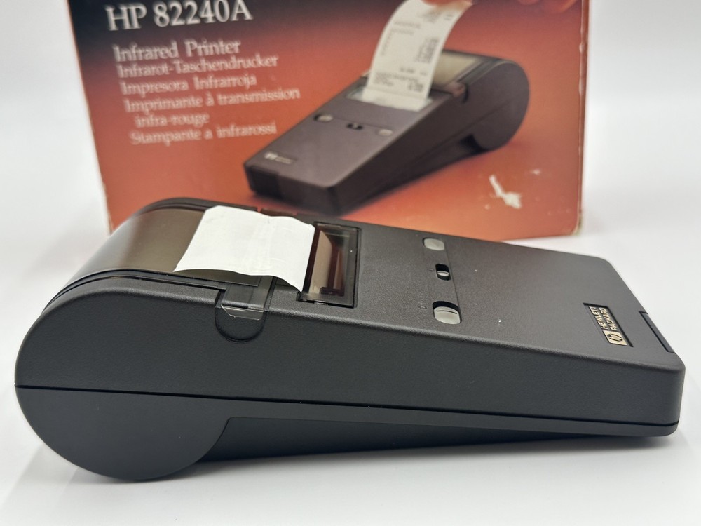 HP 82240A Infrared Printer Vintage Calculator Printer Boxed. Tested.