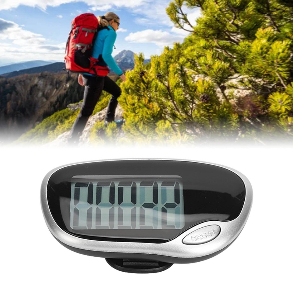 ♡ Walking Pedometer Large Digital Display Screen Accurate Step Counter For
