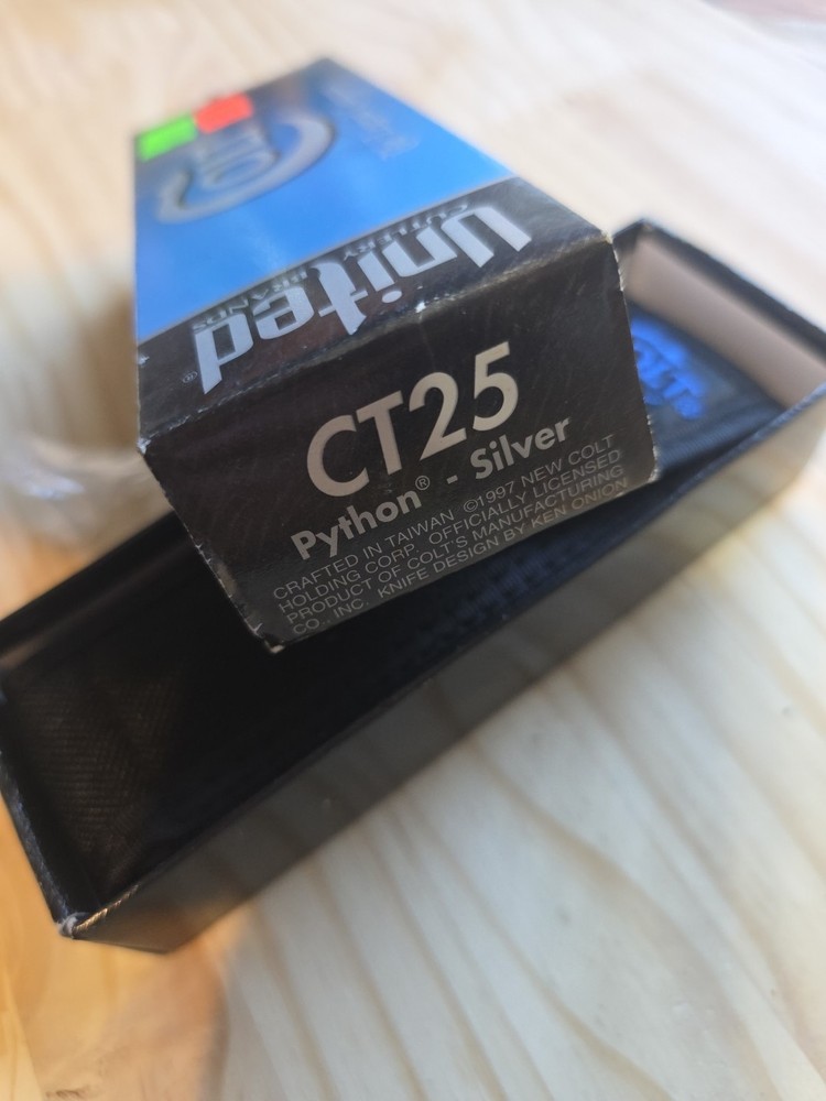 Colt Python CT25 Sheath And Box Only