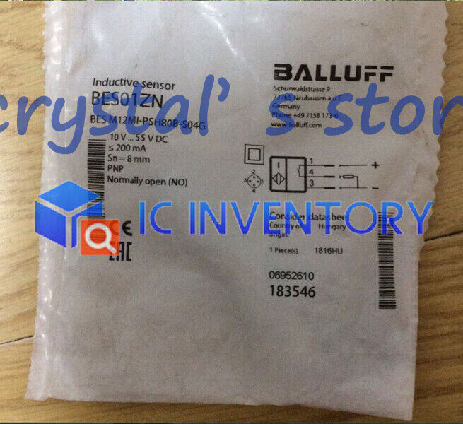 1PCS BALLUFF BES M12MI-PSH80B-S04G