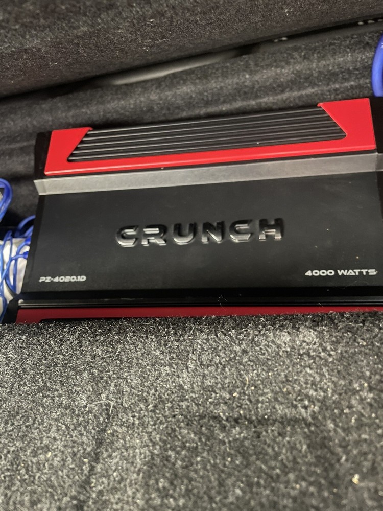crunch amplifier 4000 Watts