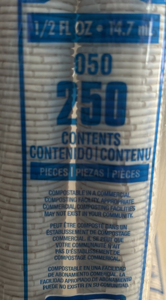 2,000 Count-PORTION CUPS 0.5 oz Paper SingleUse Condiments/Catering/Samples/Nuts