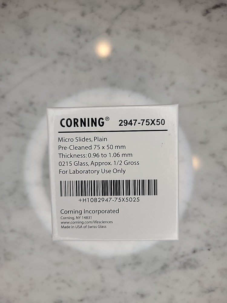 CORNING 2947-75X50 MICRO SLIDES PLAIN
