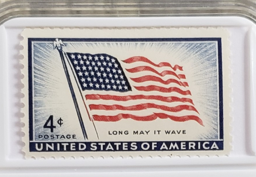 2008-S Bald Eagle Commemorative Half Dollar with US Stamps - Nice! W18