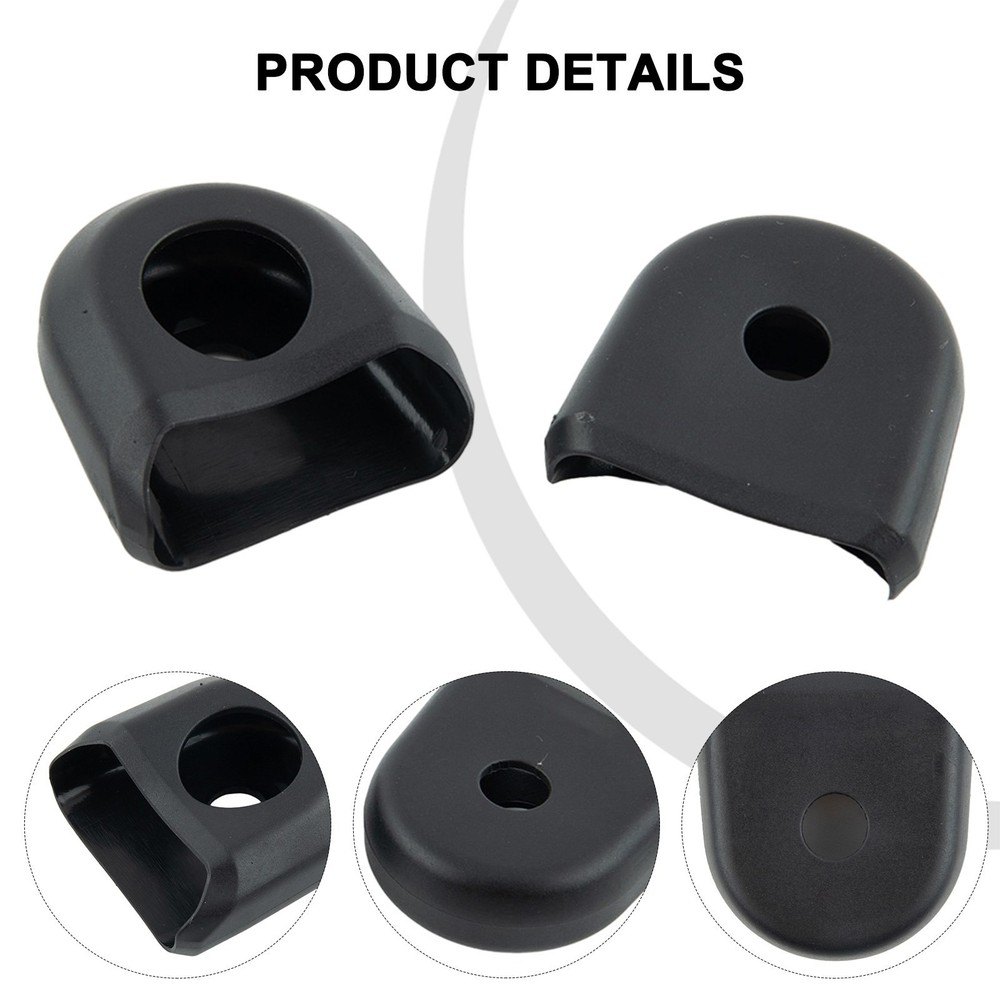 Crank Protector Sleeve Cover Replacement Scratchproof 10g 2 PCS 45x42mm