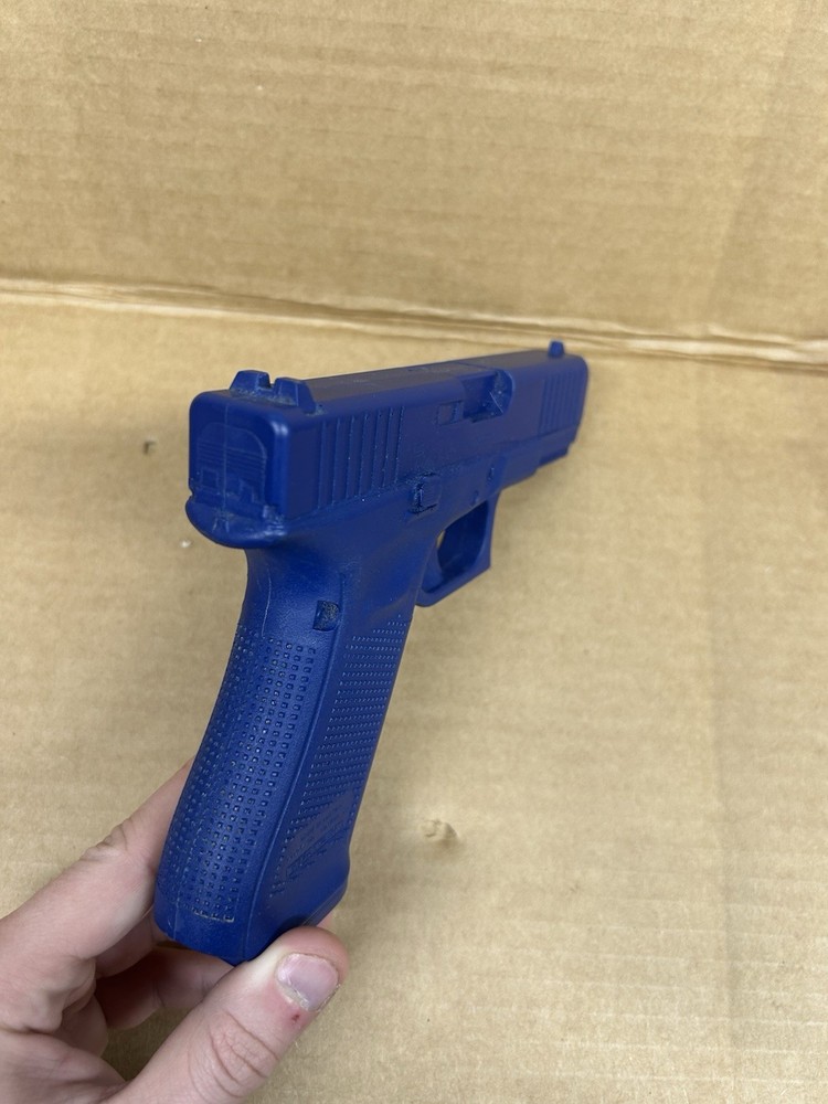 Blue Training Prop Glock G45 - Solid Resin - Not a Gun