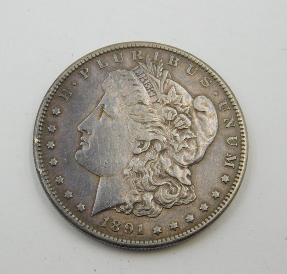 1891-S Morgan Silver Dollar (#762)