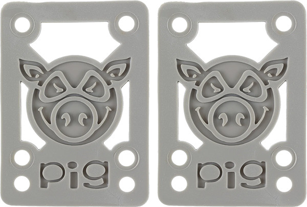 PIG PILES 1/8" SHOCK PAD GREY single set