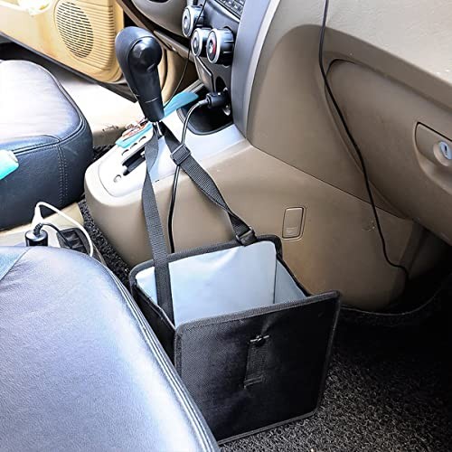 Foldable Trash Can, Hanging Waterproof Leakproof Storage Bag with Large