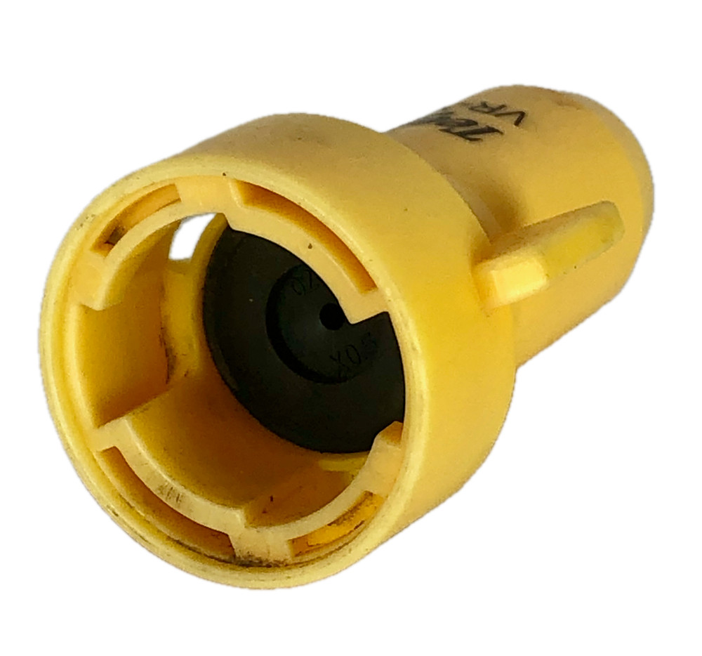 TeeJet VR-X0.5 Variable Rate Fertilizer Application Nozzle Quick Cap Yellow 44PC