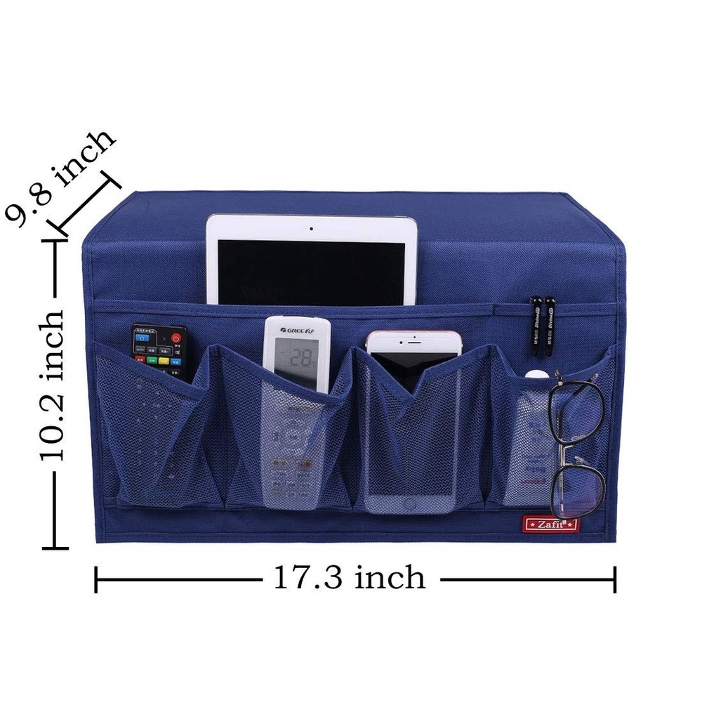 Zafit 6 Pockets Bedside Storage Organizer, Table Cabinet Storage Organizer