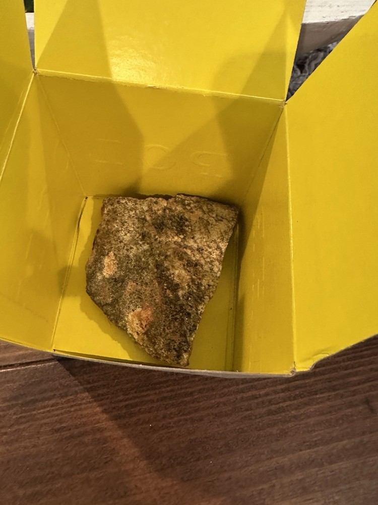 Anthro Rock With Bag And Box