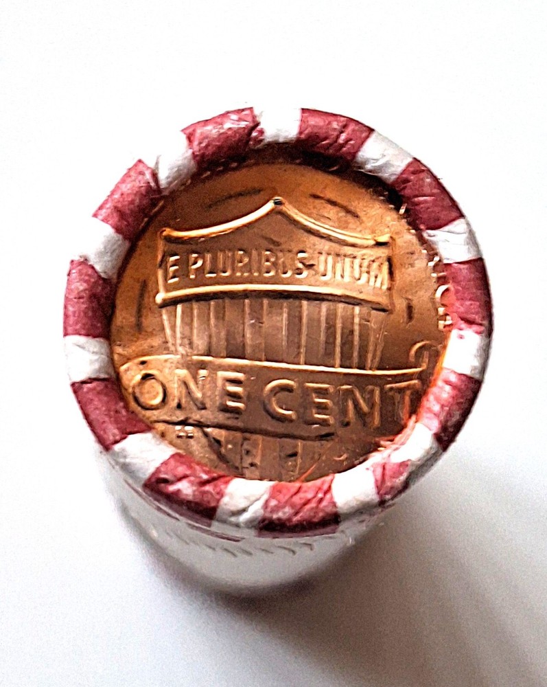 2022 D Lincoln Shield Cent Roll Original Bank Wrapped-HC