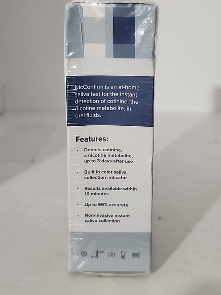 Nicconfirm Nicotine Test Instant Saliva Testing Device