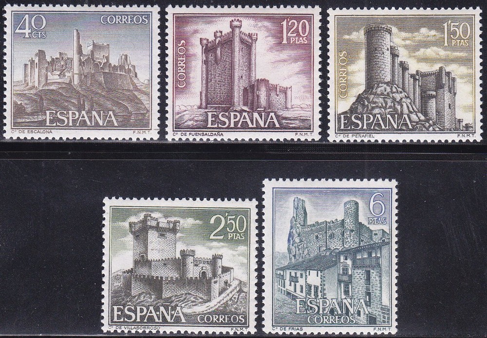 Spain - 1968 (1880-1884) Mint never Hinged - Castles