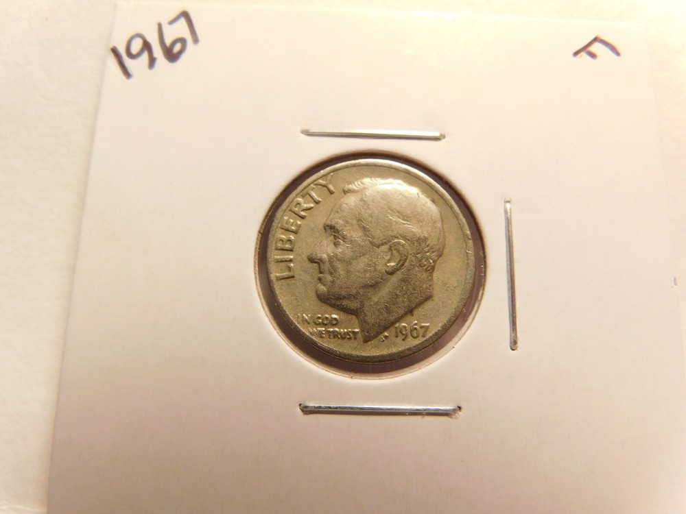 1967 Roosevelt Dime