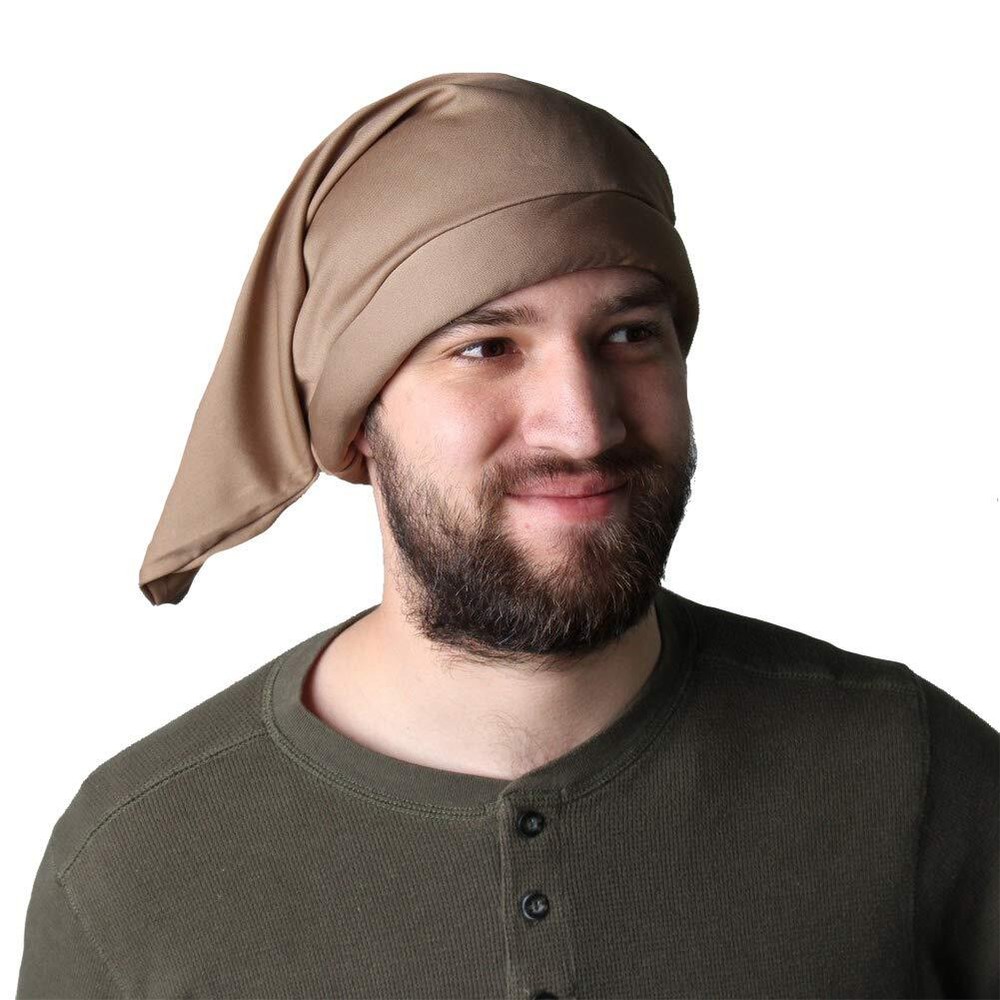 Dwarf Costume Hat Tan Brown