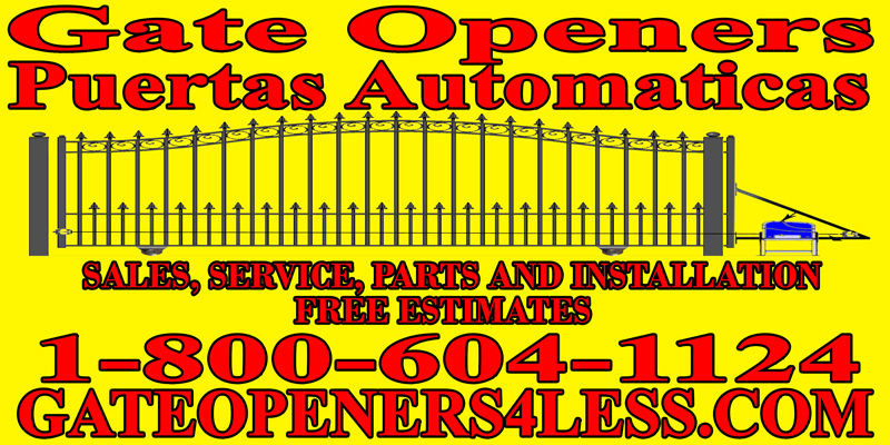 AUTOMATIC SLIDING GATE OPENER PY1500 3200lbs