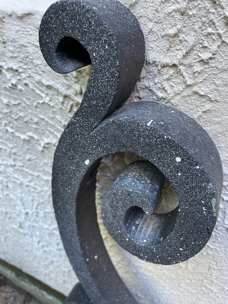 Wrought Iron Corbels Pair Oversize