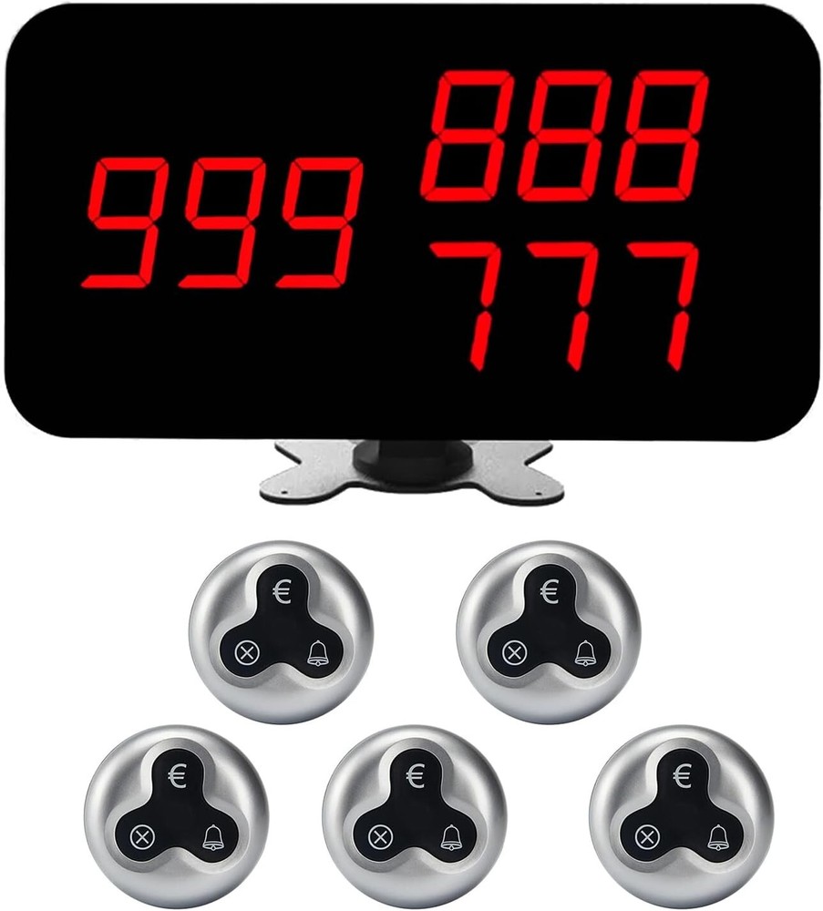 Call Systems, Table Alarm, Table Bell System, Pager, Call Button for Restaurant