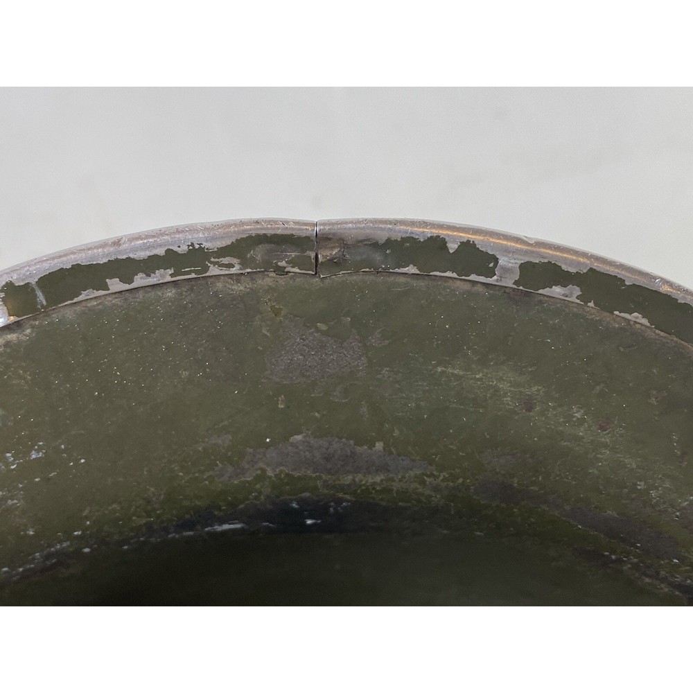 WW2 M1 Helmet Front Seam Fixed Bale No Liner 48S8
