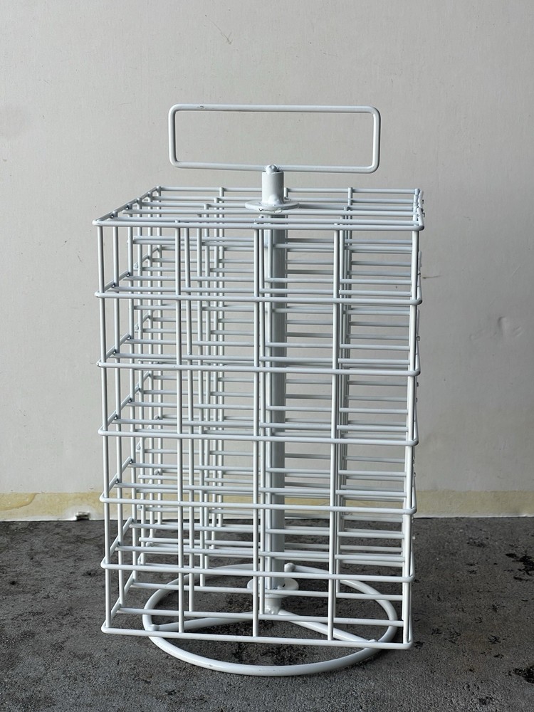 Craft Smart White Paint Storage Spinner Storage Caddy Holds 48 - 2oz bottles