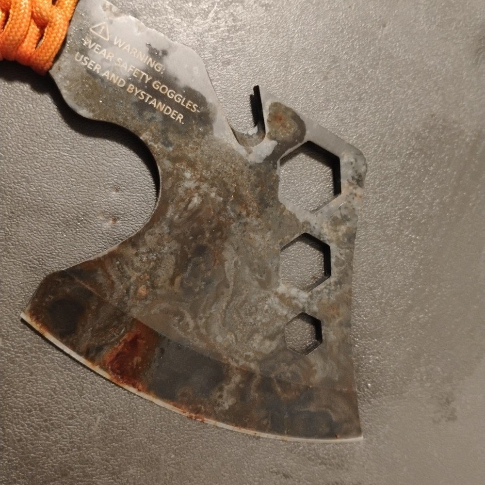 Ultimate Survival Technologies UST Para Hatchet Multi Tool, S.S., Orange