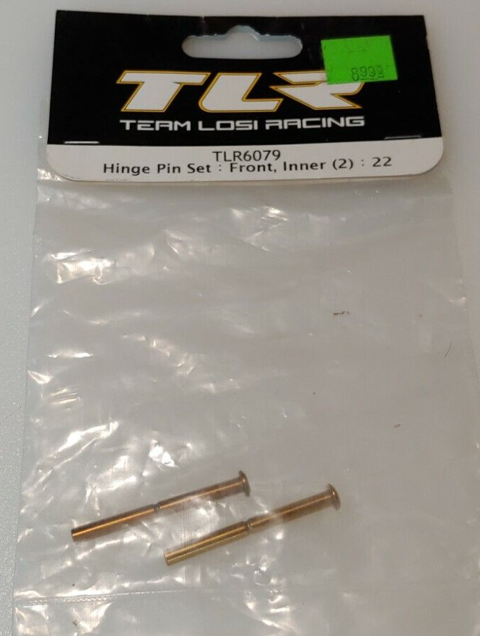 TLR6079	Losi 22 Hinge Pin Set, Front, Inner (2)