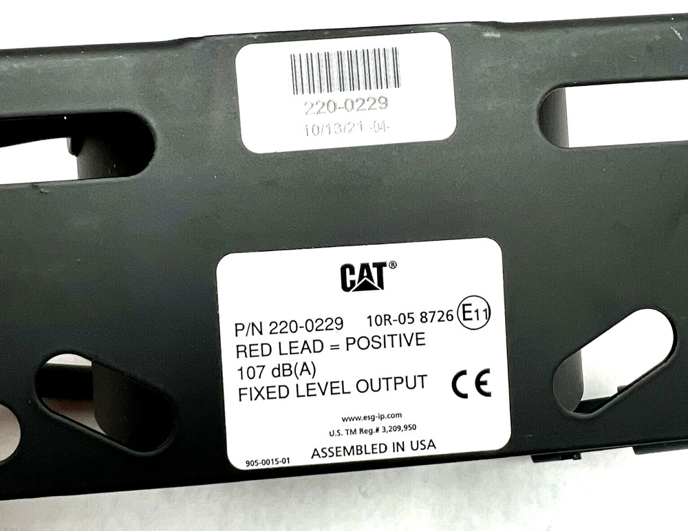 ALARM ASSEMBLY BACKUP 220-0229