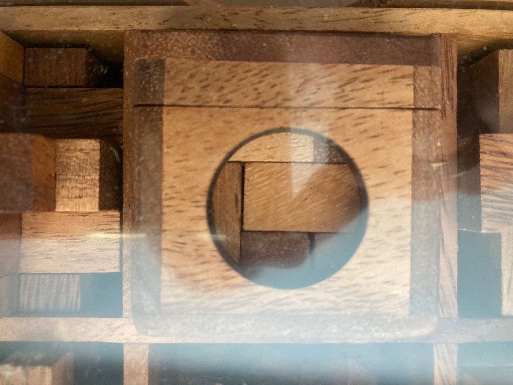 6 Wooden Brain Teasers Collection
