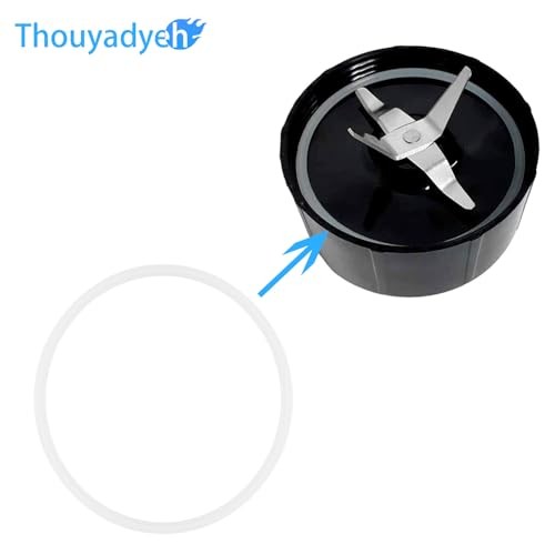 2 PCS Seal White O-Ring for Magic-Bullet 250W Blender Replacement Sealing Ring