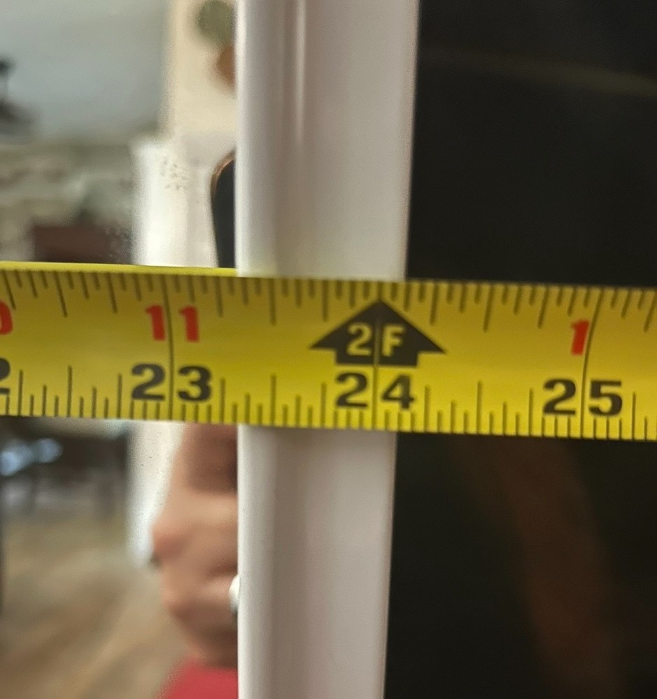 4 sliding mirror closet doors with hardware attached